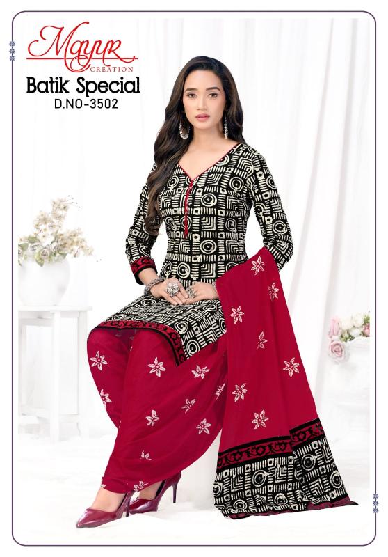 Mayur batik vol 35 dress material wholesale in chennai